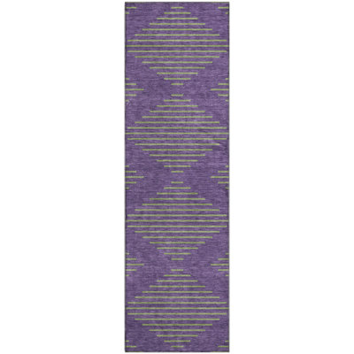 Premium Machine Washable Jahnke AMF1017 Geometric Rug