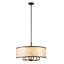 Lustre cylindrique 24 lumières 6 pouces Capiz-382826762