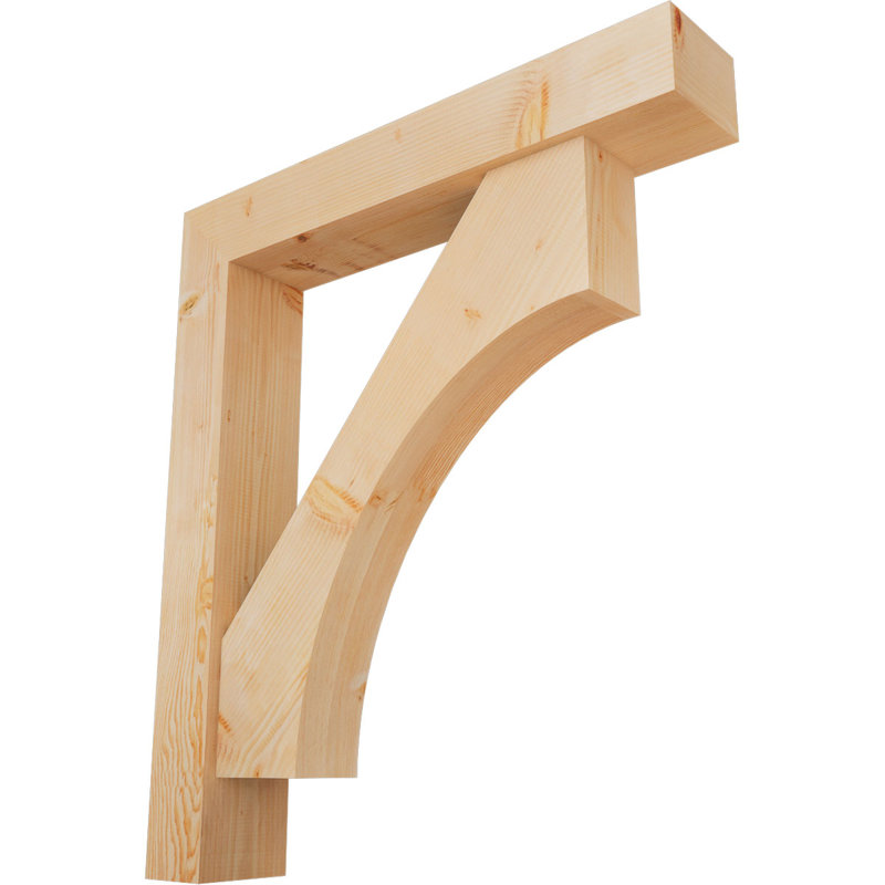 Support de bloc l 7 1/2 po x P 42 po x H 48 po Westlake, 48 x 42, Sapin Douglas de l 7 1/2 (lisse)