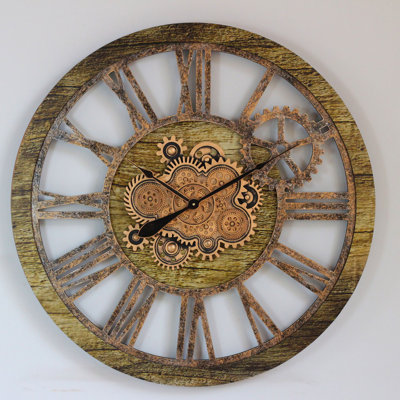 Solid Wood Wall Clock