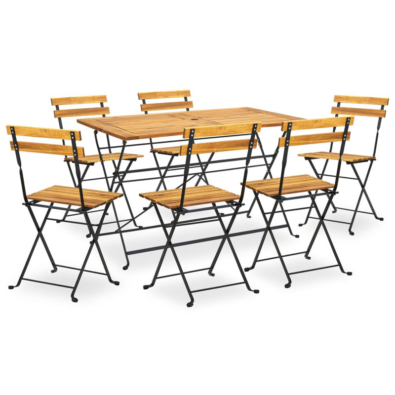 Alkan Rectangular Dining Set, 6