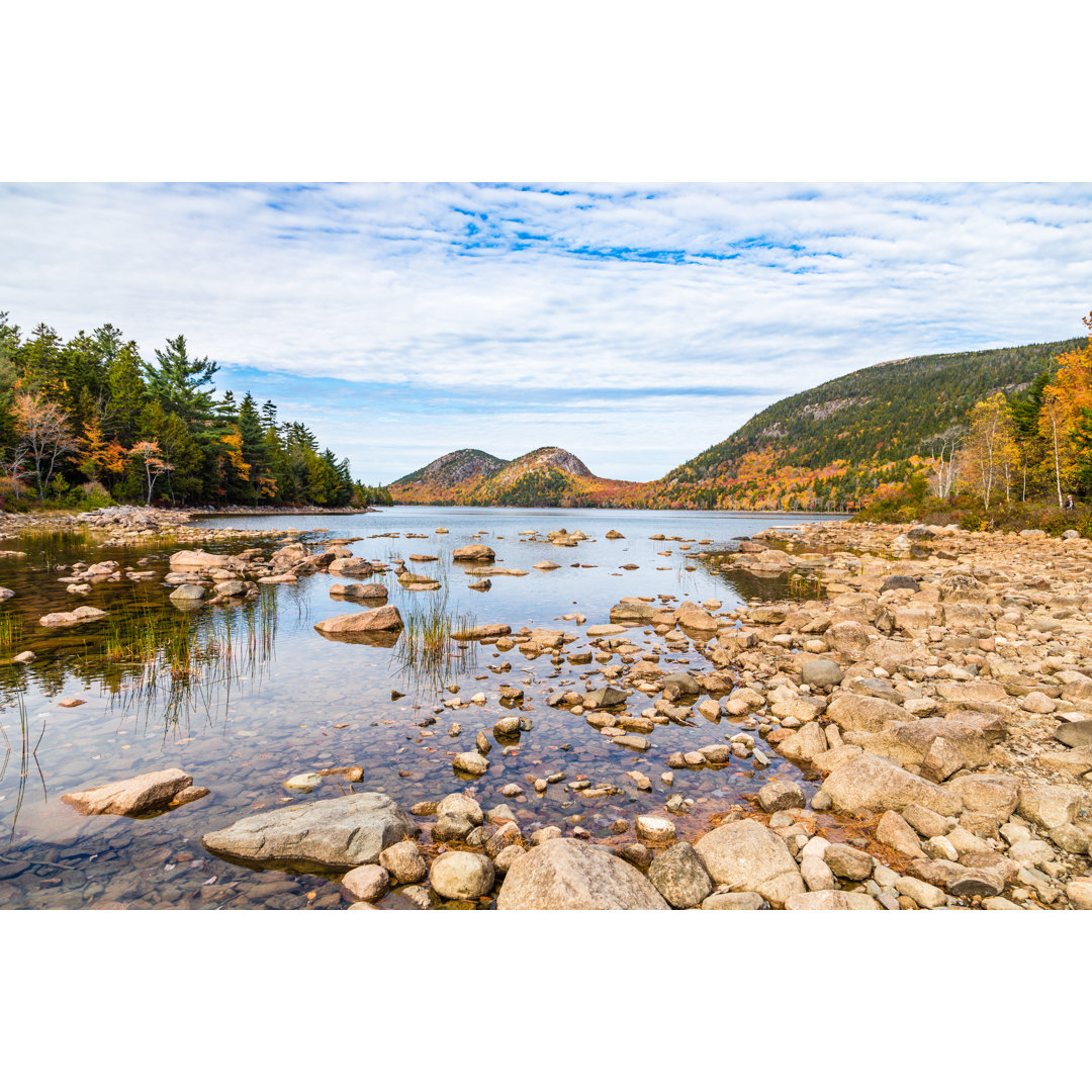 Jordan Pond von Silvia Bianchini - Leinwandbild