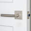 Viaggio Quadrato Rosette Passage (Hall & Closet) with Moderno Lever-245059612-245059606-245059605