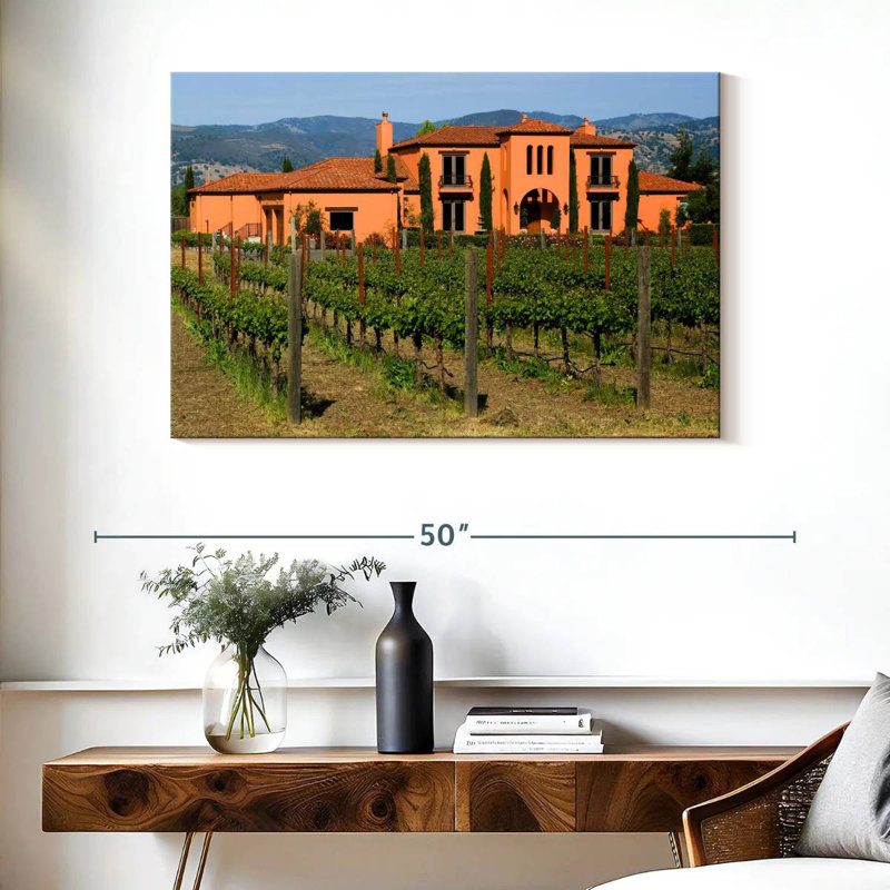 Alvord Winery At Sunset, H 26 po x l 39 po