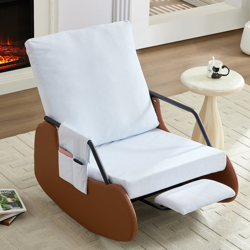 Fauteuil inclinable réglable, Blanc