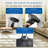 Salav Pro Series Dual Bar Garment Steamer With Rotatable Ironing Board & Steam Selection Dial