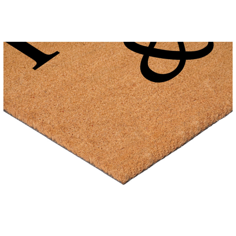 Peace & Joy Doormat, 17" x 29"