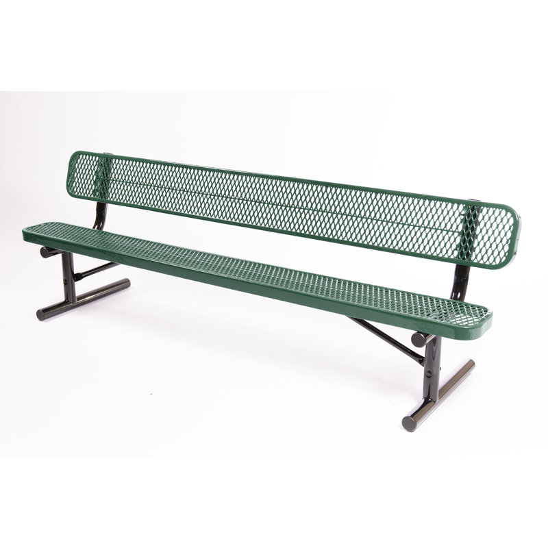 Banc de parc en plastique Myran, Vert