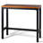 Sumar Pine Unfinished Solid Wood Top Metal Base Dining Table-253929098