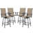 Alyne 4 - Person Patio Dining Set with Square Table