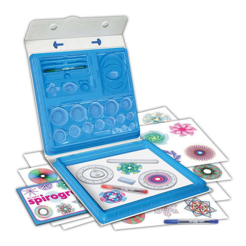 Spirograph Flash Cards