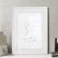 «Nude Contour S Croquis I» par Paul Cezanne - Reproduction d'art sur toile encadrée-327081333-327044506-327044497