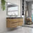 Smariti 60" Wall-Mounted Double Bathroom Vanity Set-1087816389