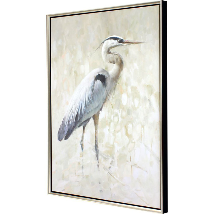 Paragon Great Blue Heron Great Blue Heron I Framed On Canvas by Oxley ...