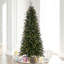 7.5' H Lighted Artificial Pine Christmas Tree