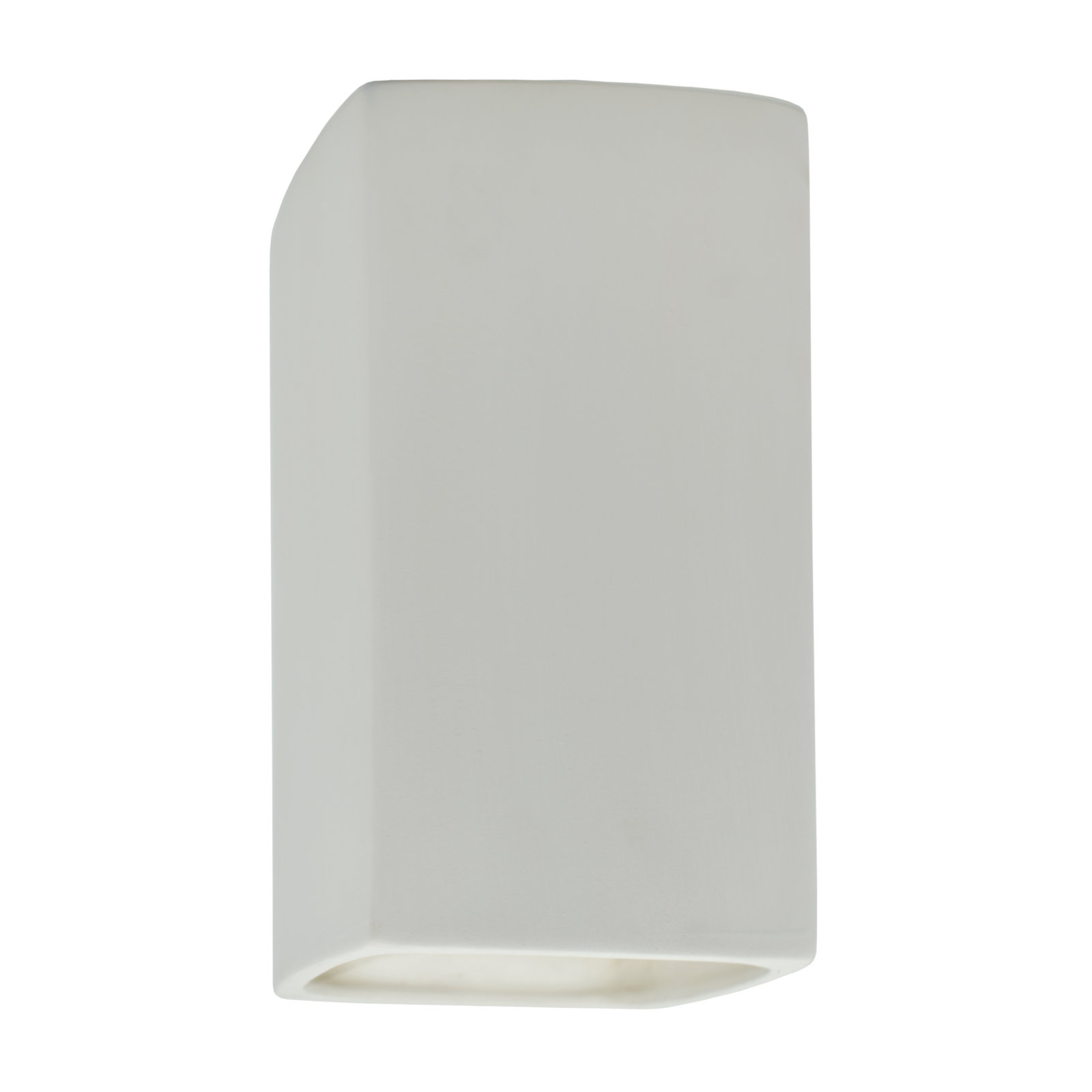 Nomad Ceramic Outdoor Light, Bisque, Integrated LED, 9.5" H x 5.25" W x 4.5" D