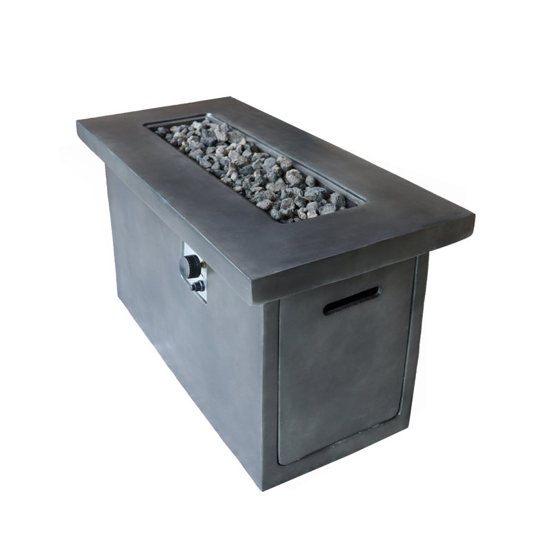 Foyer de table d'extérieur au propane / gaz naturel 24 po H