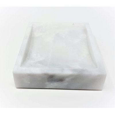 Romney Marble Bathroom Accessory Set