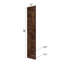 Porte à deux branches en bois massif en forme de S avec rail de quincaillerie - Assemblage requis-109425766-109425780