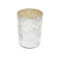 Porte-votive en verre tacheté