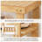 Mercidieu Bamboo Bench-1189998238