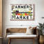 «Food and Drink Typographie Farmers Market», impression sur toile-92519319