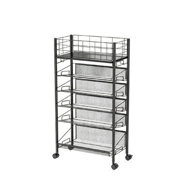 76.8cm H x 41.8cm W File Cart