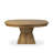 Knightly Extendable Oak Round Dining Table