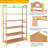 18 Pair Shoe Rack