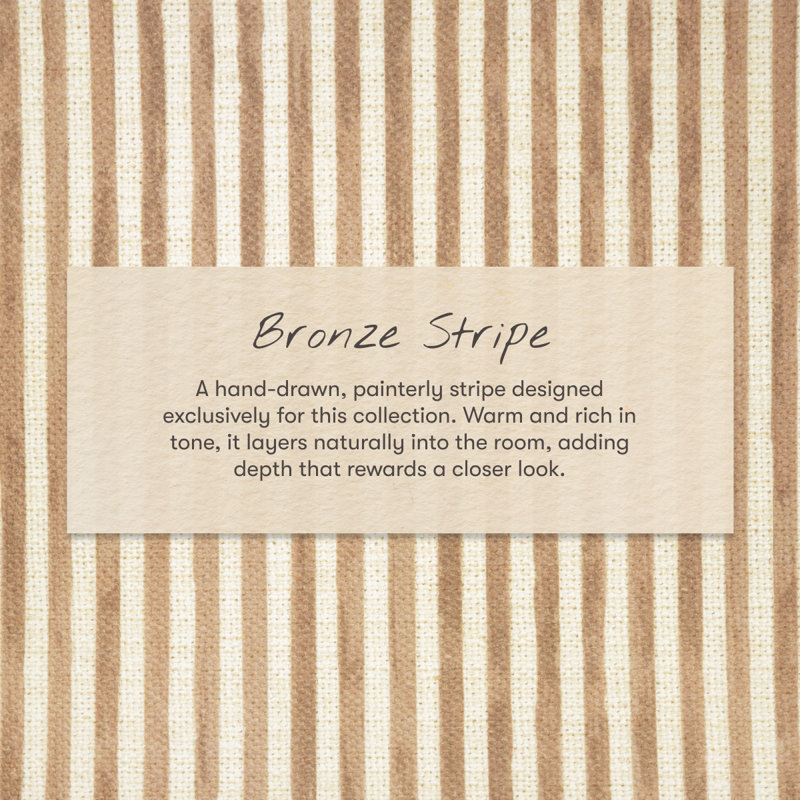 All-Stages® Midi Crib Sheet in GOTS Certified Organic Brushed Cotton by Nate Berkus, Autumn Stripe