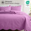 Couvre-lit matelassé doux en microfibre à ultrasons avec taies décoratives assorties-121264127-122440589