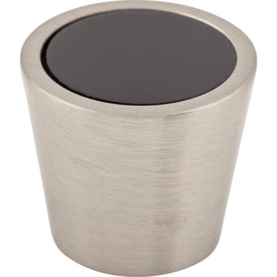 Crystal Center Round Knob