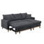 Canapé-lit modulaire 84,25 po Colton