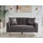 Khalif 62.6'' Upholstered Biscuit Convertible Sofa