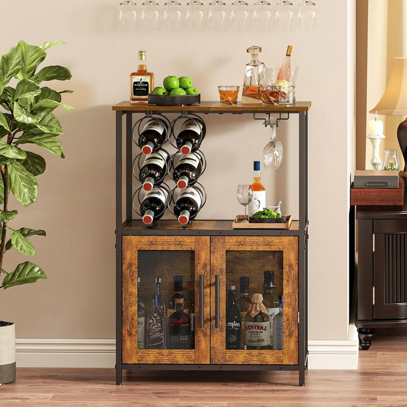 Bar avec porte-bouteilles détachable, porte-bouteilles pour ...