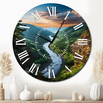 Horloge murale West River Mountain