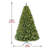 6FT  Prelit Artificial Christmas Tree-129357762-129357765