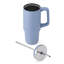 S'well Recycled Stainless Steel Tumbler XL With Straw And Handle, Powder Blue, 30 Ounce-1179984788