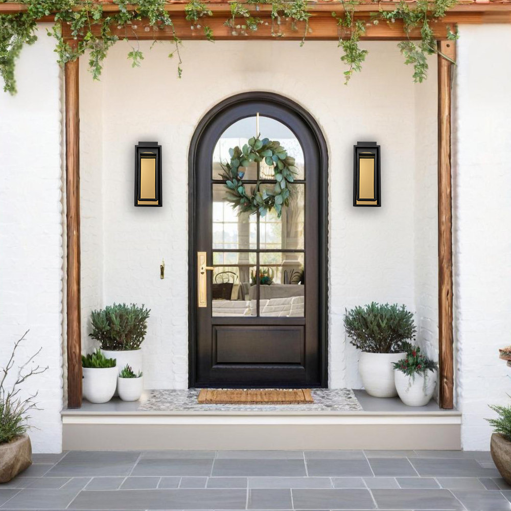 Wilhemenia Iron LED Wall Light 17 Stories