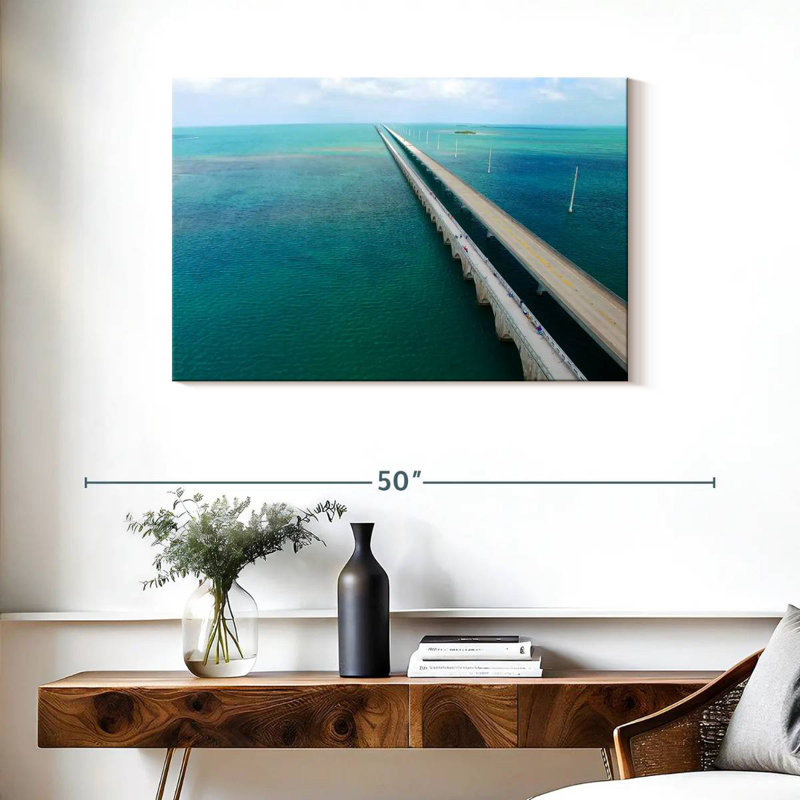 Lilie Seven Mile Bridge, Floride, H 24 po x l 36 po