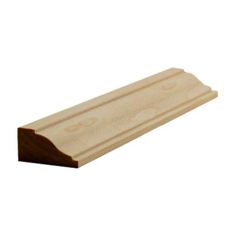 Moulure à panneau Colonial 7/8 po de large x 7/16 po. Sans finition, L 0,875 po x H 0,4375 po x P 42 po, Érable