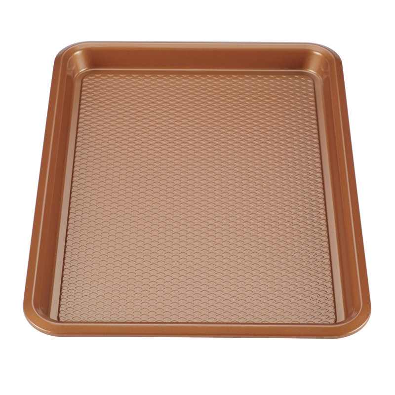 Copper Nonstick Steel Textured Sheet Pan