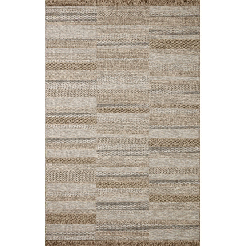 Tapis intérieur / extérieur Loloi II Dawn, Rectangle 2 pi 3 po x 3 pi 9 po