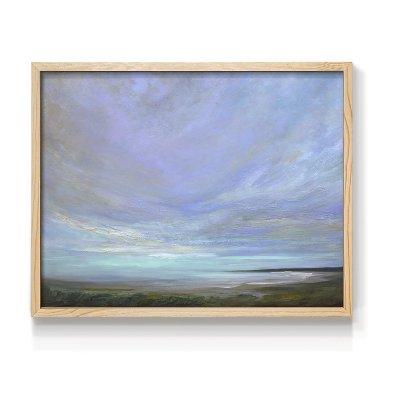 Coastal Views III - Reproduction encadrée - Restickable, Naturel, H 22 po x l 28 po