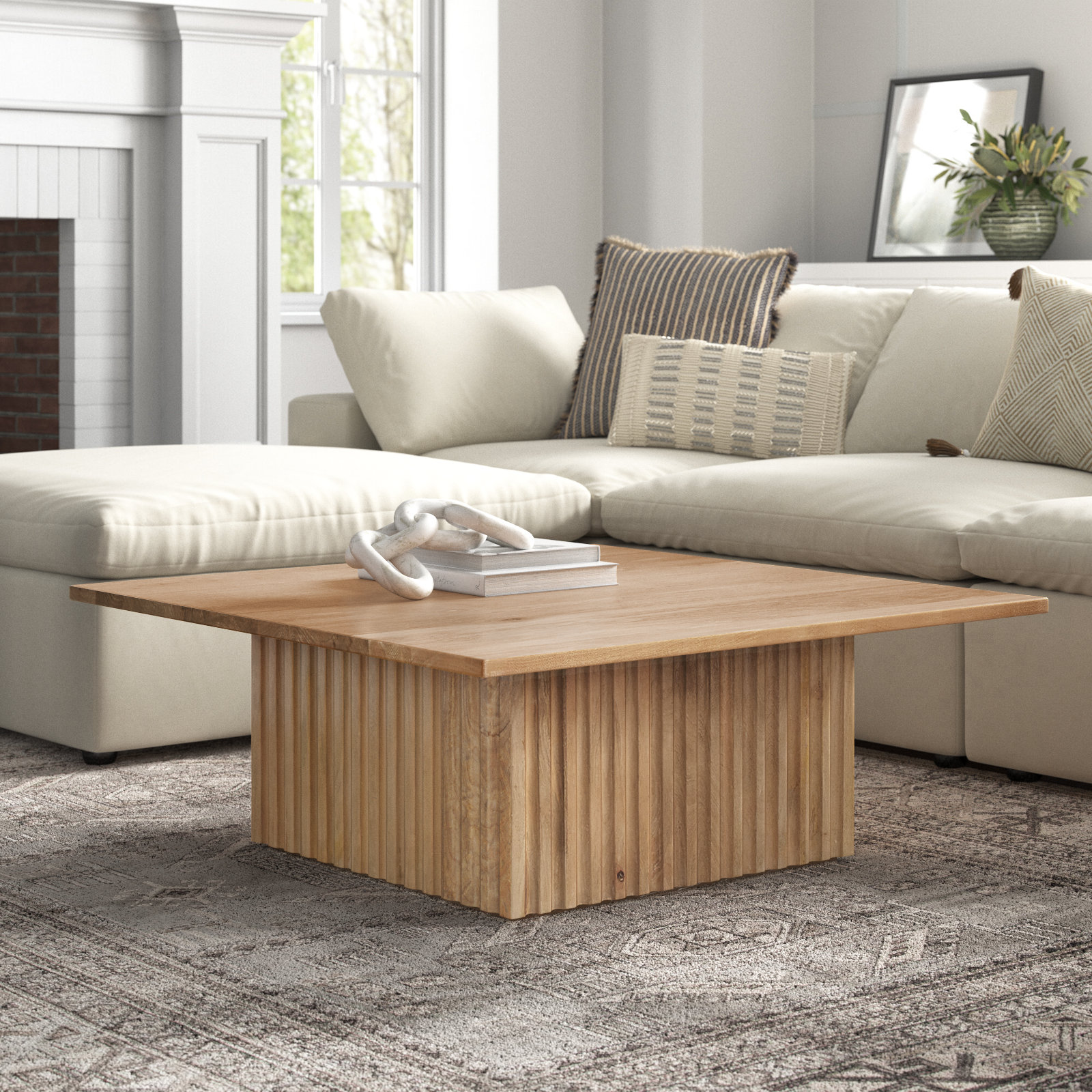 Maverick Solid Wood Single Coffee Table
