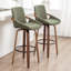 Swivel Upholstered Counter Stool-223297509-223297306