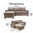 Serta Palisades Reclining Sectional Sofa with Storage Chaise-22403769-22375763