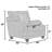Ariaunna 40'' Wide Chair with Accent Pillow