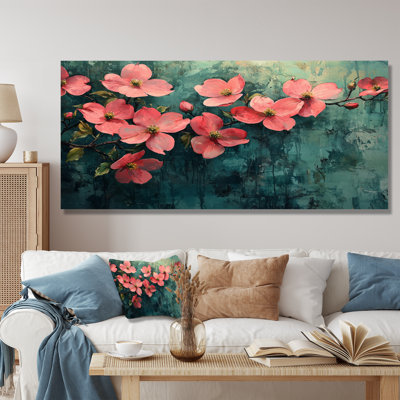 Jabin The Spirit Of Spring’S Dogwood Crown II - art mural cornouiller