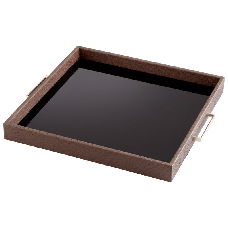 Chelsea Decorative Tray, 2" H x 19" W x 19" D